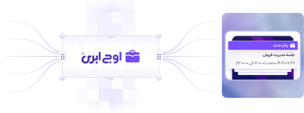 پیگیری هوشمند جلسات و مشتریان در CRM اوج ابری