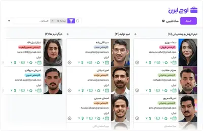 ماژول مخاطبین